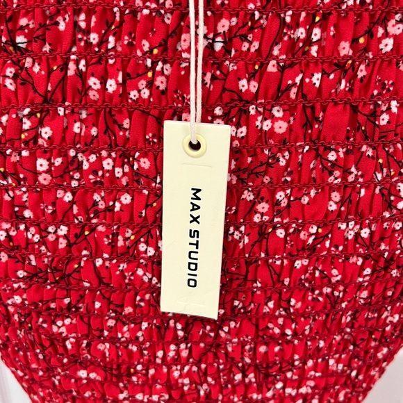 NWT Max Studio smocked dress size small - Picture 5 of 9